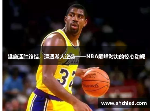 雄鹿连胜终结,遭遇湖人逆袭——NBA巅峰对决的惊心动魄